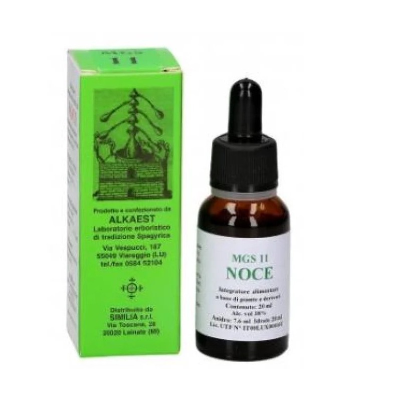 Mgs11 noce macerato glicerico spg 20 ml
