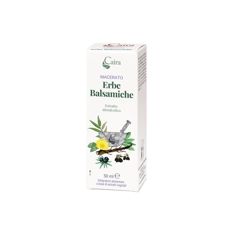 Caira macerato erbe balsamiche estratto idroalcolico gocce 50 ml Caira macerato erbe balsamiche estratto idroalcolico gocce 50 ml