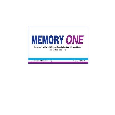 Memory one 12 bustine