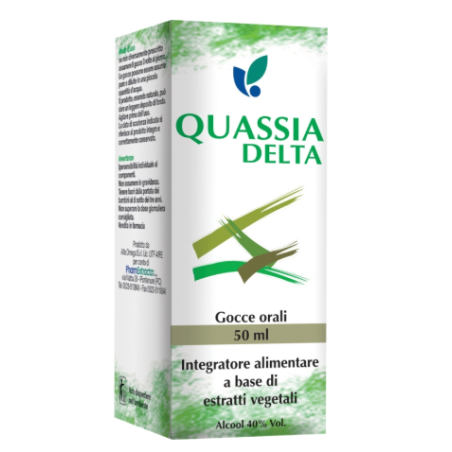 Quassia delta soluzione idroalcolica 50 ml Quassia delta soluzione idroalcolica 50 ml