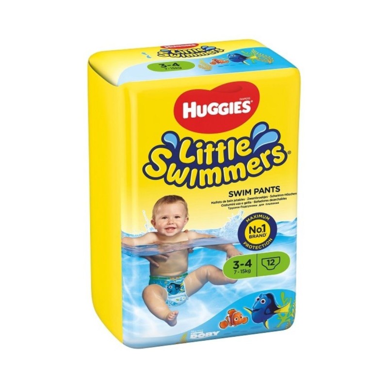 Huggies little swimmers 7/12kg 12 pezzi
