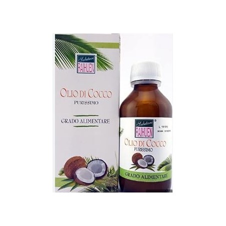 Raihuen olio cocco grado alimentare 250 ml