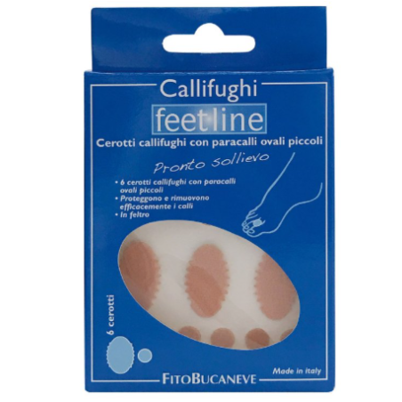 Cerotti callifughi con paracallo ovale piccolo