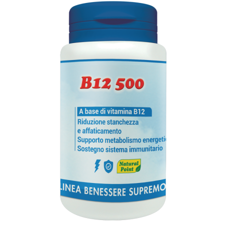 B12 500 cianocobalamina 100 capsule vegetali