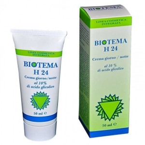 Biotema h24 crema acido glicolico 10% 50 ml