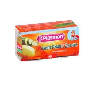 Plasmon omogeneizzato carota/patata/zucc 80 g x 2 pezzi