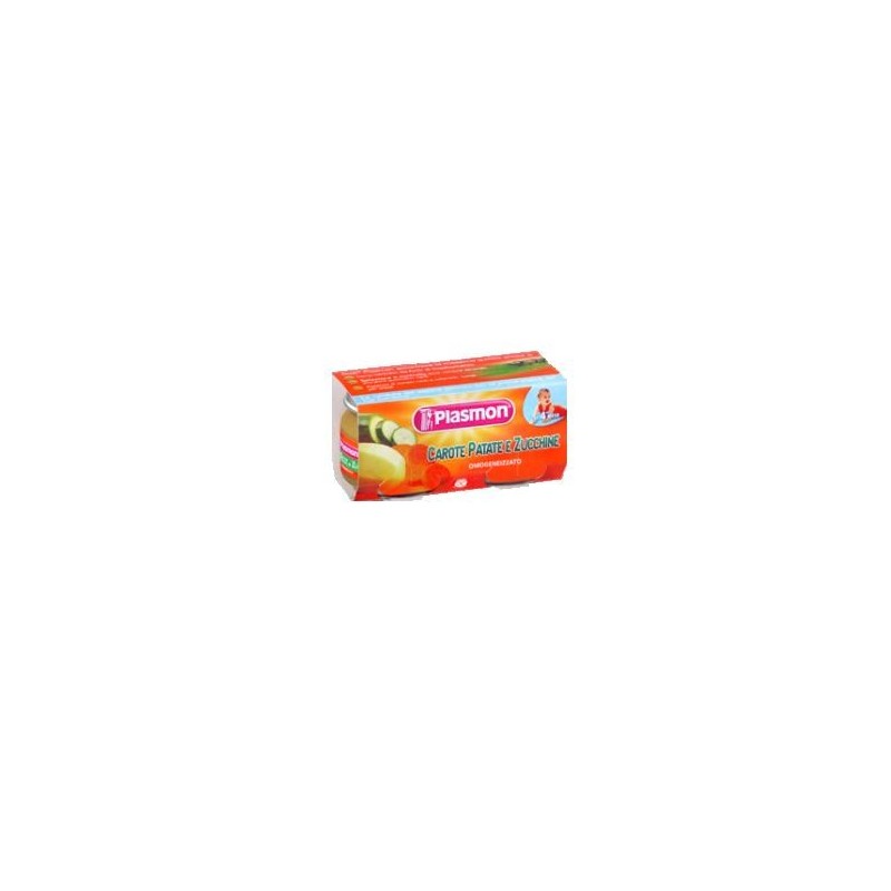 Plasmon omogeneizzato carota/patata/zucc 80 g x 2 pezzi
