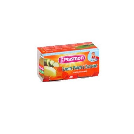 Plasmon omogeneizzato carota/patata/zucc 80 g x 2 pezzi