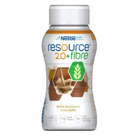 Resource 2,0 + fibre caffe' 200 ml Resource 2,0 + fibre caffe' 200 ml
