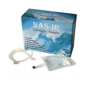 Nasir doccia nasale con soluzione fisiologica isotonica 6 sacche 500 ml + 1 blister
