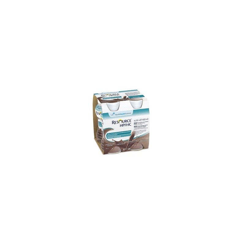 Resource hp/hc cioccolato 4 bottiglie 200 ml