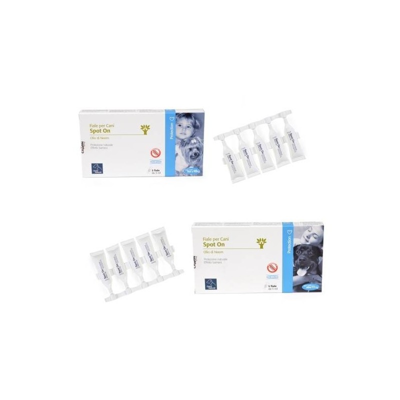 Protection spoton cane 0-10 kg 5 x 3 ml
