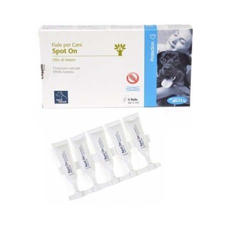 Protection spoton cane 10kg 5 x 5 ml