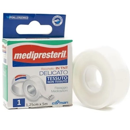 Cerotto in rocchetto tnt medipresteril delicato m5x1,25cm