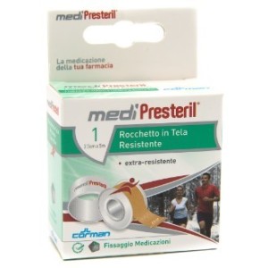 Cerotto in rocchetto medipresteril in tela resistente 5x500cm