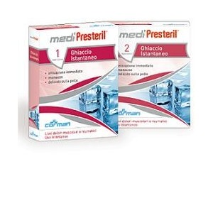 Ghiaccio istantaneo medipresteril 2 buste in astuccio