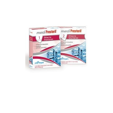 Ghiaccio istantaneo medipresteril 2 buste in astuccio