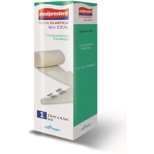 Benda elastica medipresteril ideal cm15x45mt