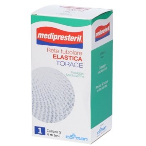 Rete tubolare elastica per torace medipresteril calibro 5 4mtesi