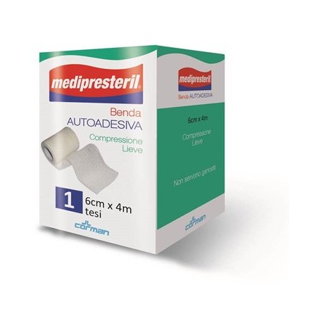 Benda adesiva medipresteril 6x400cm