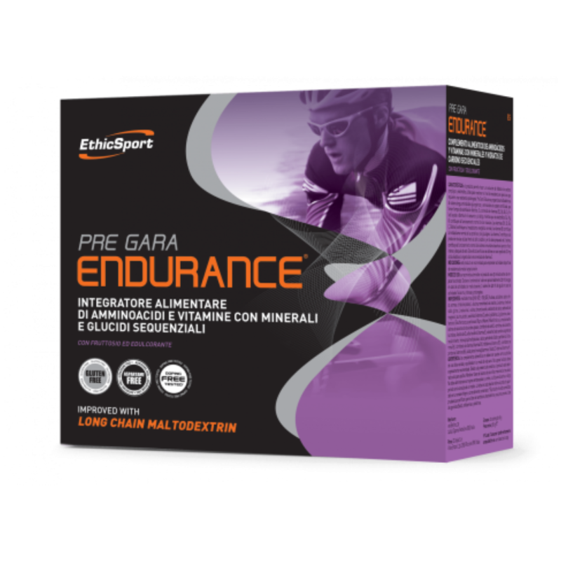Ethicsport pre gara endurance 20 bustine 19 g Ethicsport pre gara endurance 20 bustine 19 g
