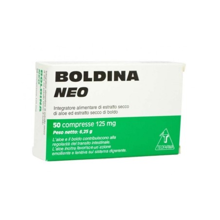 Boldina neo 50 compresse 125 mg