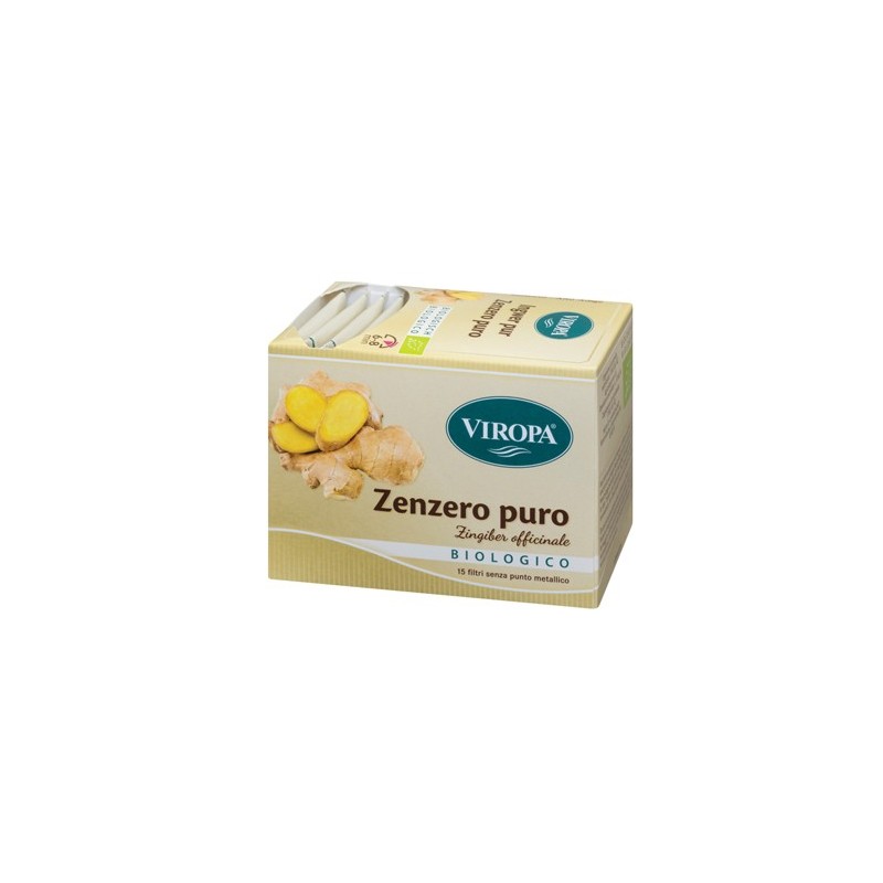 Viropa zenzero puro bio 15 bustine