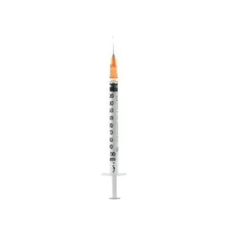 Siringa per insulina extrafine 1ml 100 ui ago removibile 26gauge 0,45x12 mm 1 pezzo
