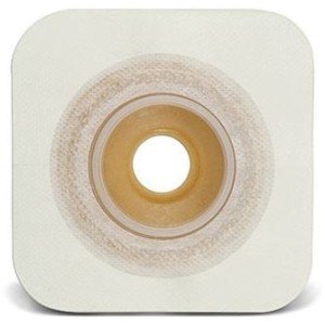 Placca convessa modellabile durahesiva natura+22-33mm flangia 45mm 5 pezzi con cerotto microporoso