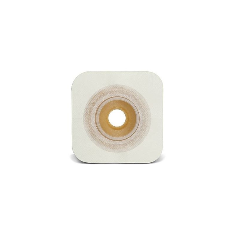 Placca convessa modellabile durahesiva natura+22-33mm flangia 45mm 5 pezzi con cerotto microporoso