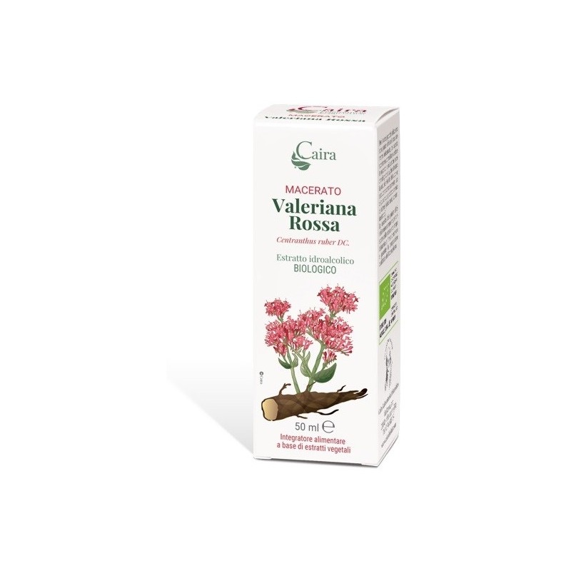 Caira valeriana rossa macerato idroalcolico bio gocce 50 ml