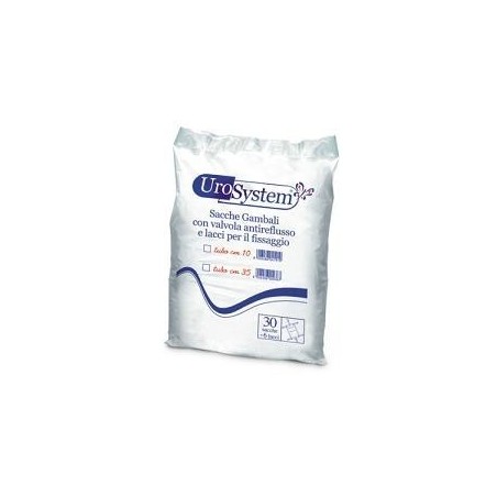 Sacca di drenaggio da gamba per incontinenza urosystem tubo10 cm 30 pezzi Sacca di drenaggio da gamba per incontinenza urosystem tubo10 cm 30 pezzi