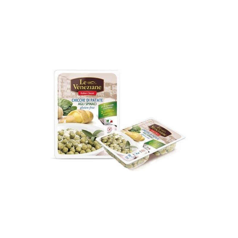 Le veneziane chicche di patate agli spinaci 500 g
