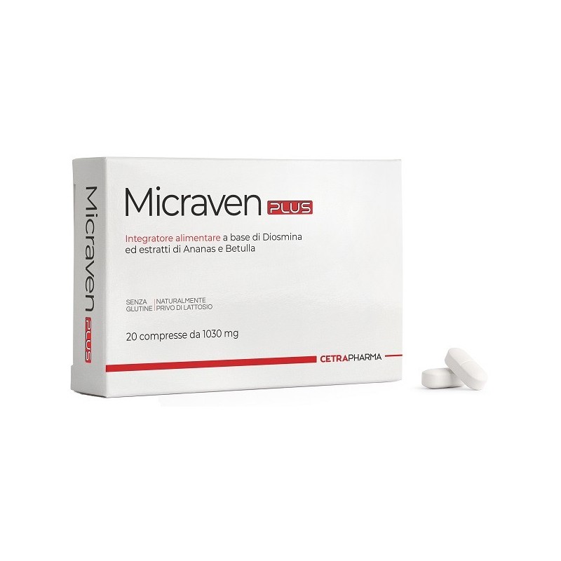 Micraven plus 20 compresse da 1030 mg