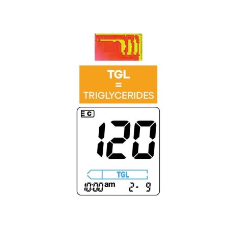 Test trigliceridi multicare in strisce con aspriazione capillare 25 pezzi