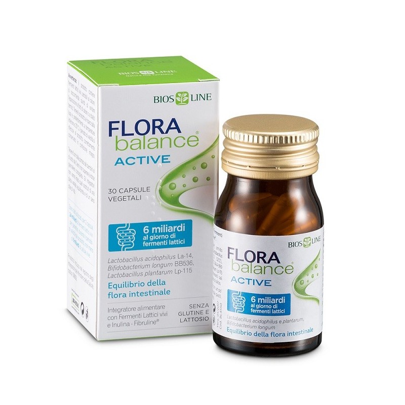 Biosline florabalance active 30 capsule vegetali
