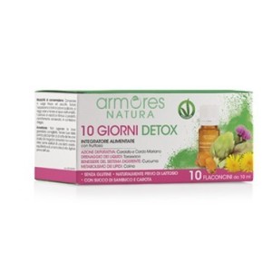 Armores natura 10 giorni detox 10 flaconcini da 10 ml