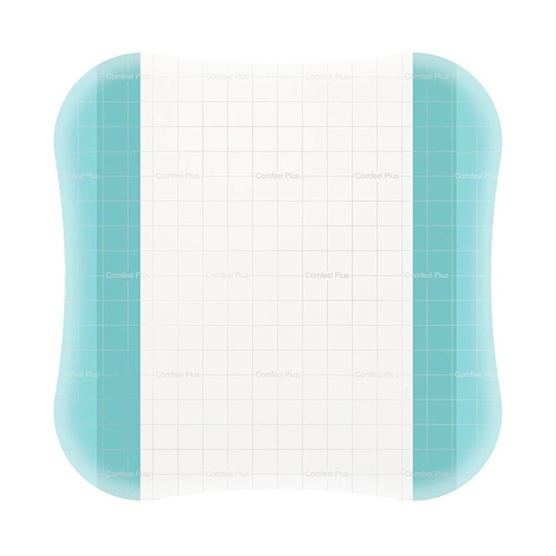 Medicazione speciale attiva trasparente con idrocolloide comfeel plus 20x20 cm 5 pezzi