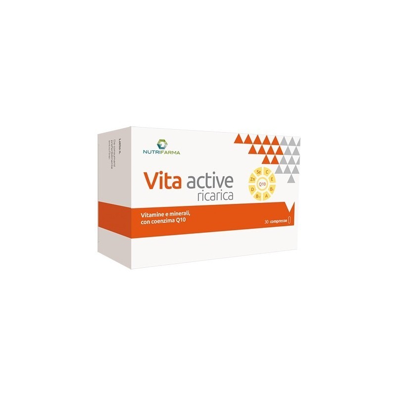 Vita active ricarica 30 compresse Vita active ricarica 30 compresse
