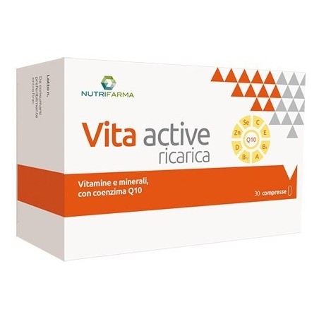 Vita active ricarica 30 compresse Vita active ricarica 30 compresse