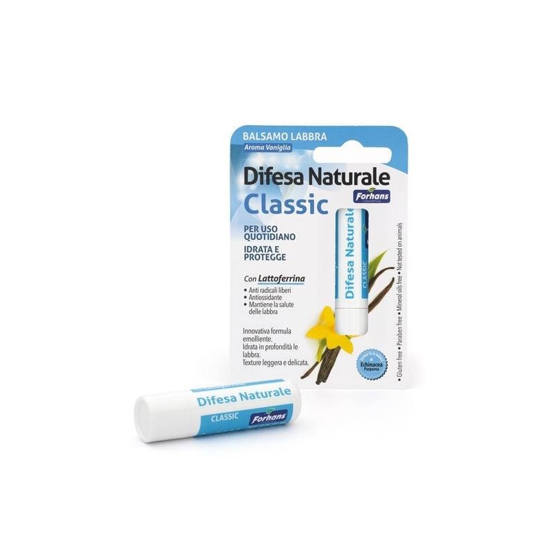 Forhans balsamo labbra difesa naturale aloe vera