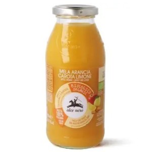 Succo 100% mela arancia carota limone bio 500 ml