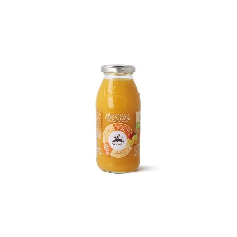 Succo 100% mela arancia carota limone bio 500 ml