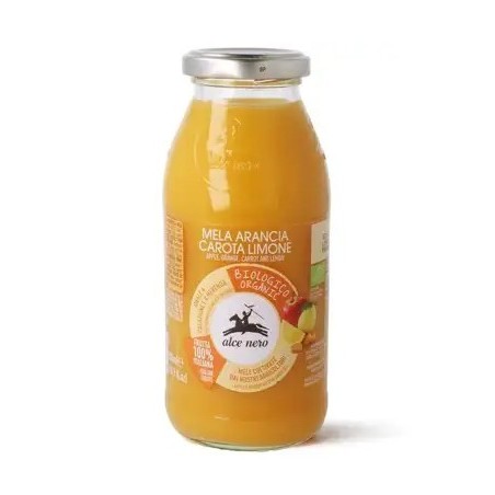Succo 100% mela arancia carota limone bio 500 ml