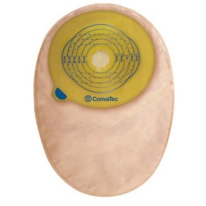 Sacca per colostomia esteem+ fondo chiuso pretagliato 50 mmcon finestra standard 30 pezzi
