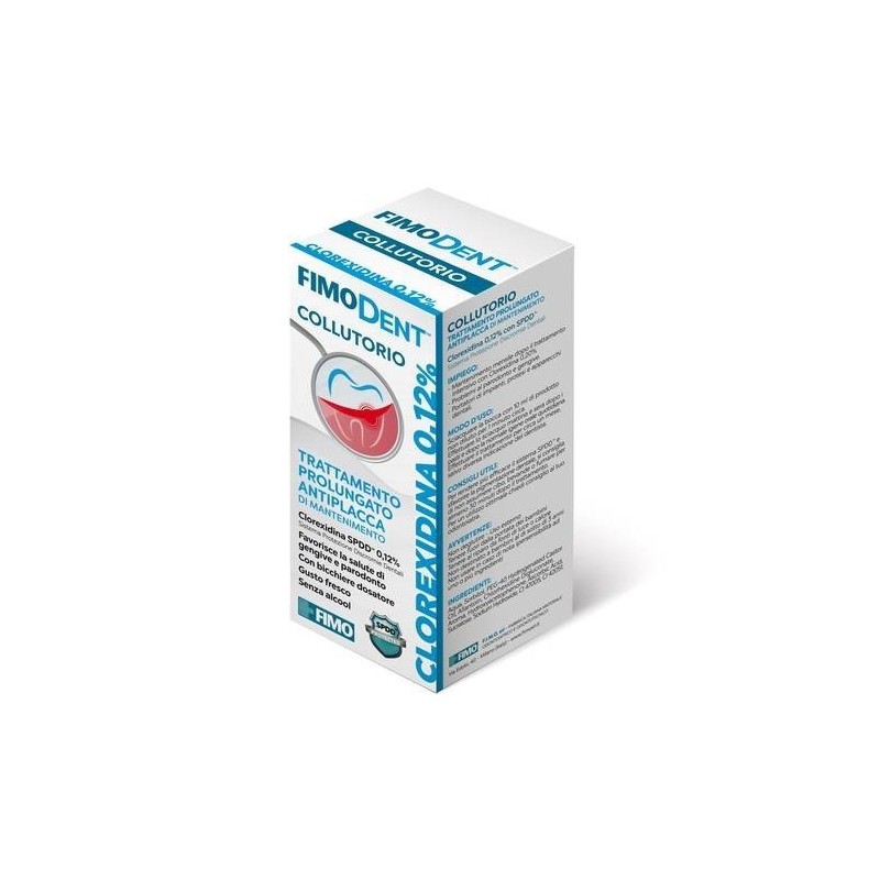 Fimodent travel collutorio clorexidina spdd 0,12% 14 flaconcini monodose 10 ml