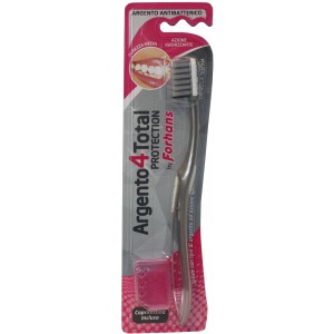Spazzolino silver 4 white forhans 1 pezzo