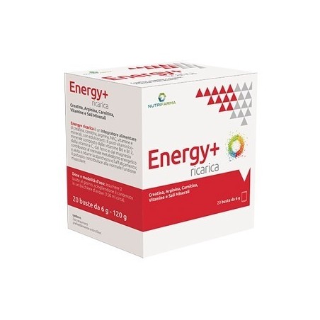 Energy+ ricarica 20 bustine