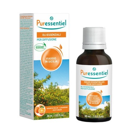 Puressentiel miscela diffusione viaggio sicilia 30 ml Puressentiel miscela diffusione viaggio sicilia 30 ml