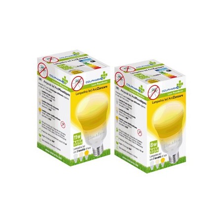 Colpharma lampadina led antizanzara 11 watt